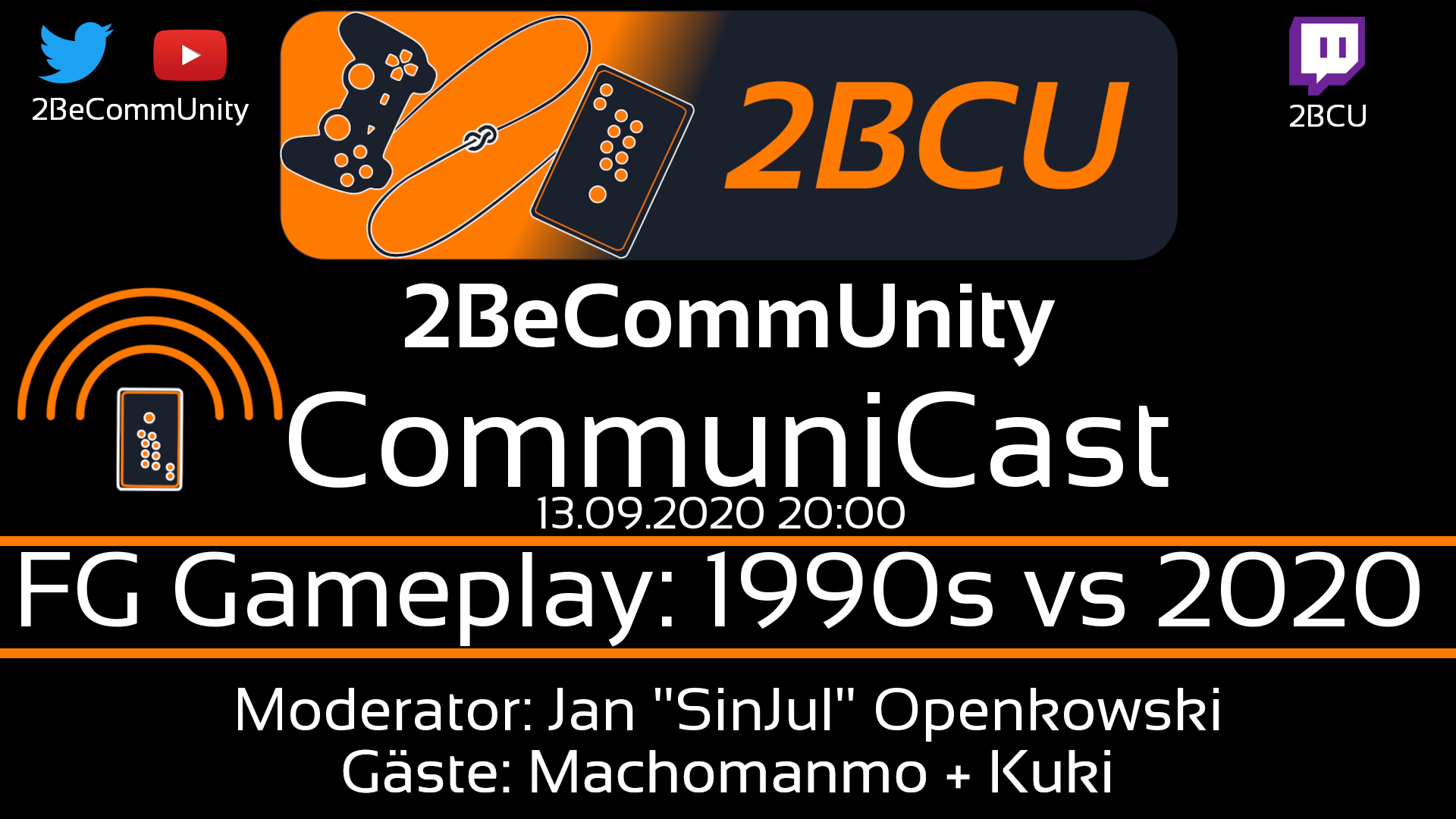 CommuniCast #13 - Fighting Game Gameplay: 1990s vs 2020
