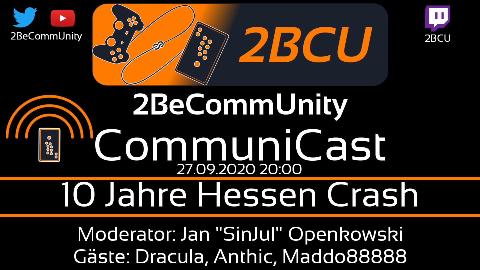CommuniCast #14 - 10 Jahre Hessen Crash