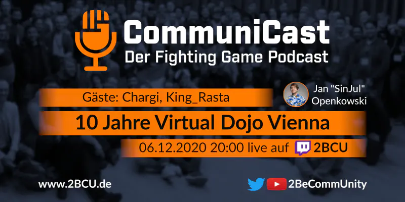 2BCU CommuniCast #22 - 10 Jahre Virtual Dojo Vienna CommuniCast #22 - 10 Jahre Virtual Dojo Vienna